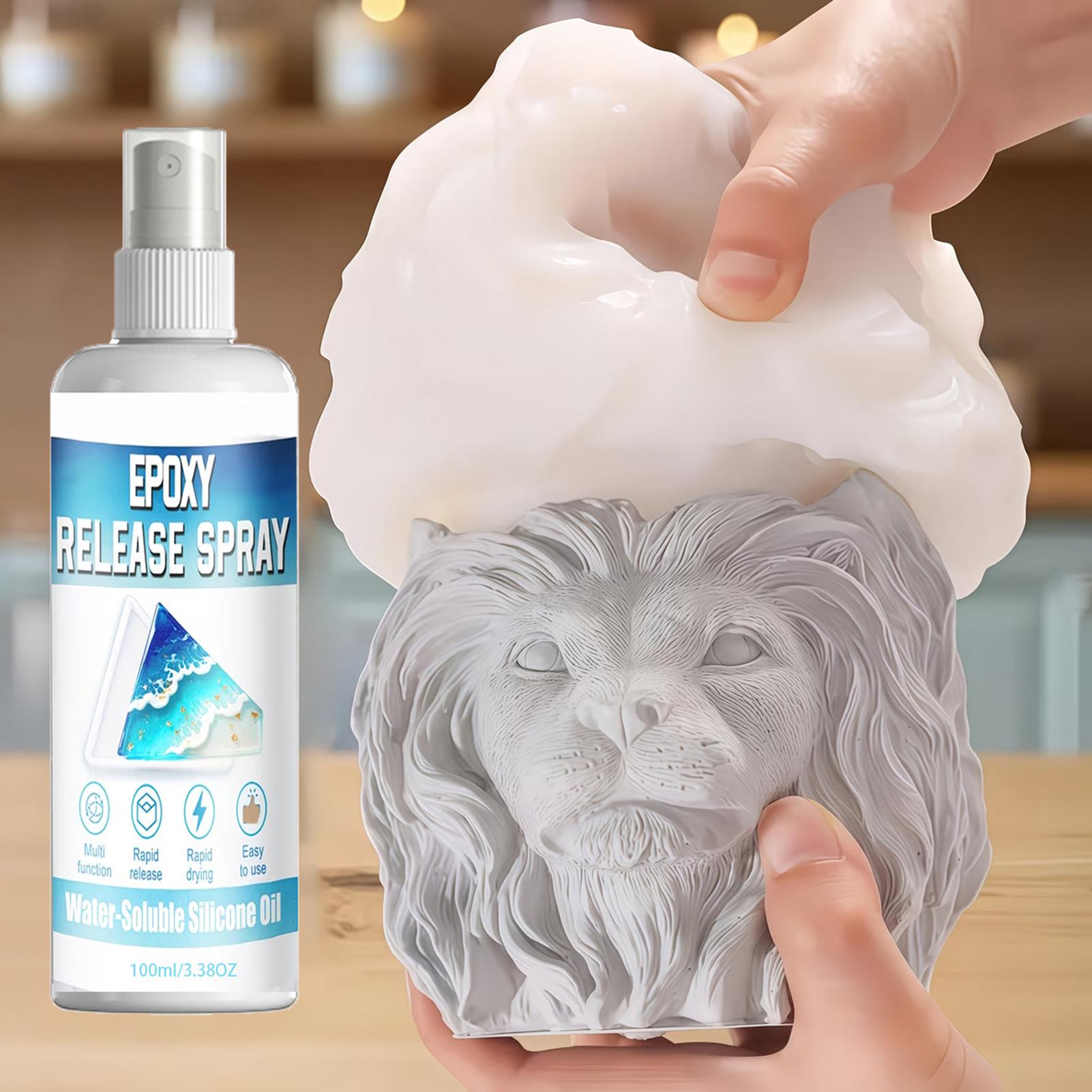 Soap Making Oven - 100ml Silicone Release Spray Epoxy Release