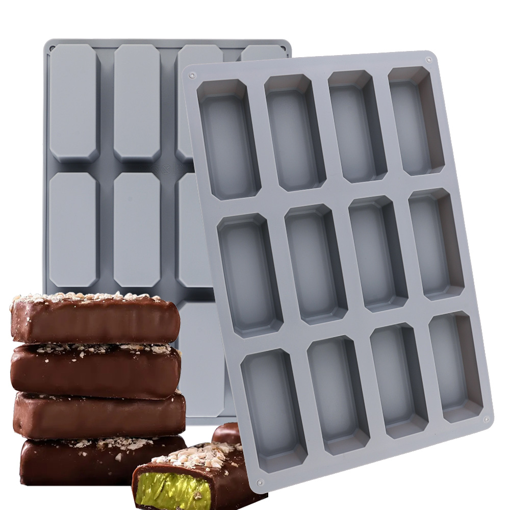 Soap Making Bar - Silicone Rectangular Cake Mold Baking Tool