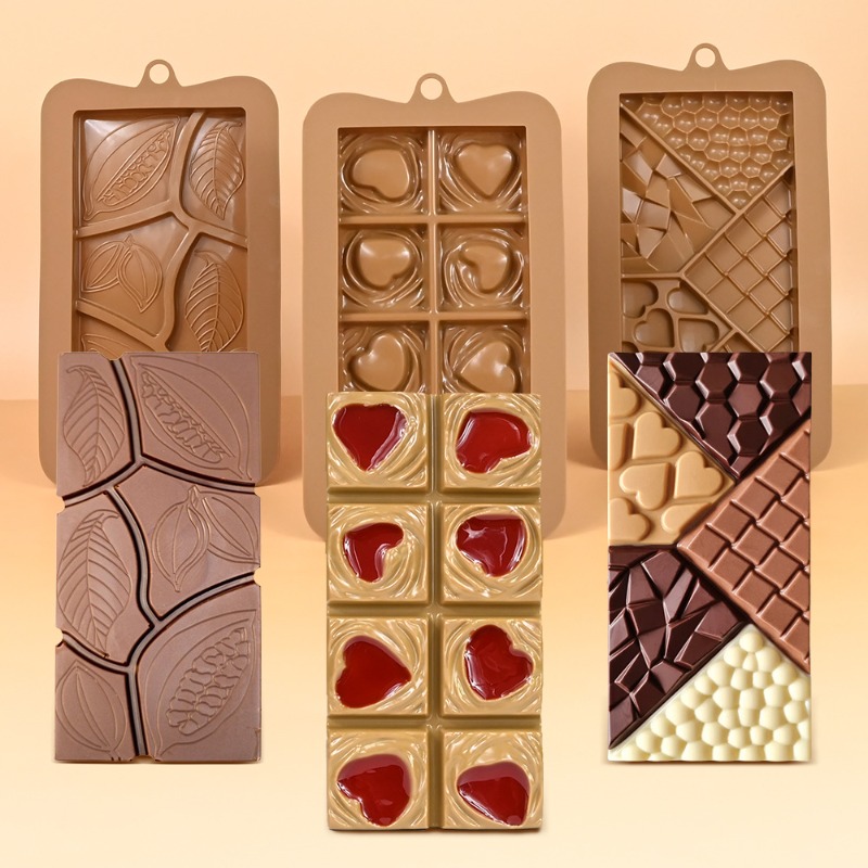 Soap Making Jelly - 3Style Irregular Silicone Chocolate Baking Mold
