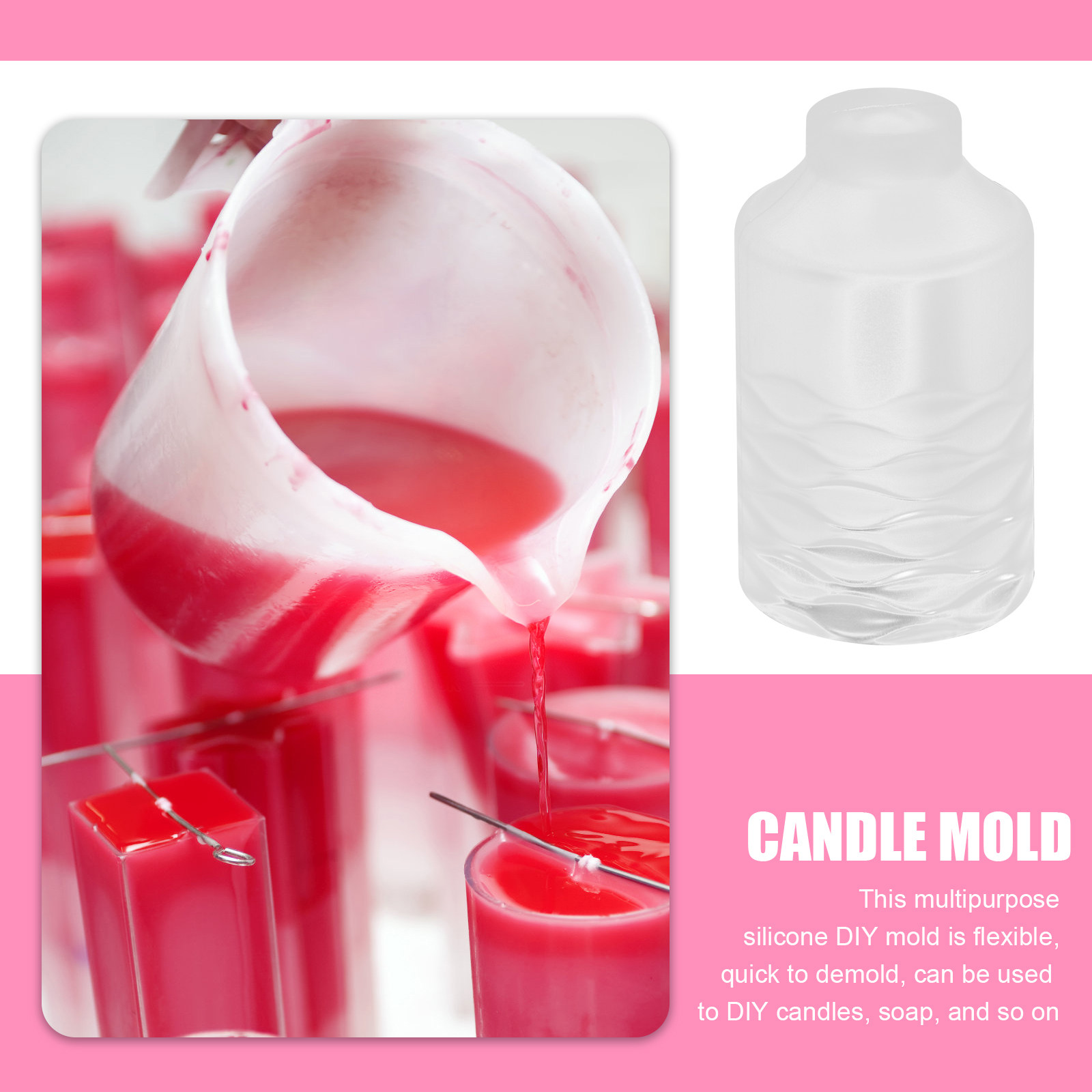 Quick Soap Making - DIY Silicone Mold Cylinder Design for