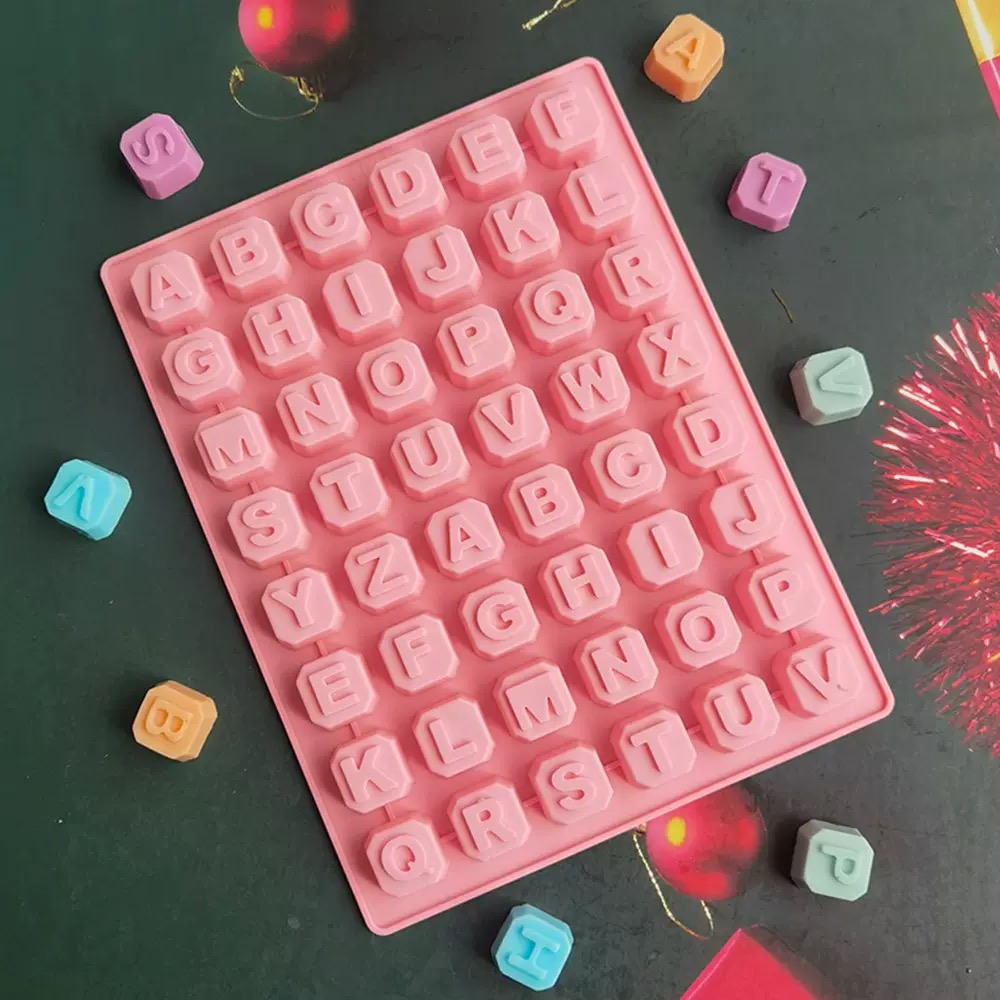 Soap Making Oven - 48 Letter Enghish Alphabet letter Silicone