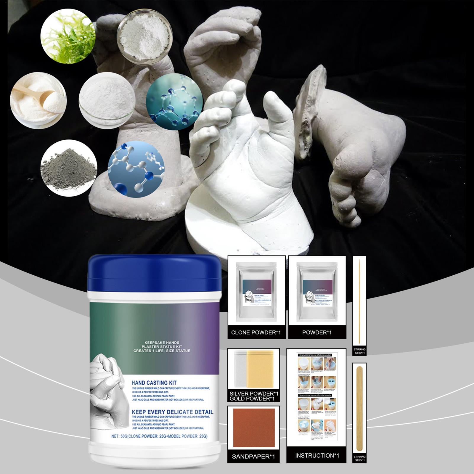 Soap Making Instructions - Baby Hand And Foot Casting Kit