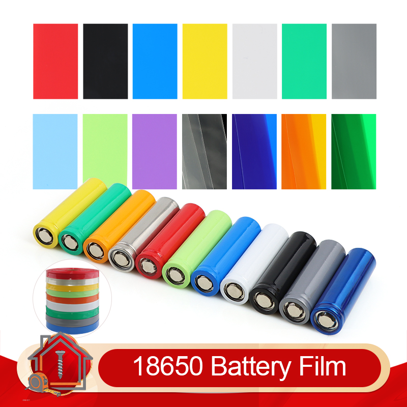 Shrink Wrap Pvc - 100~1000pcs PreCut 18650 Battery PVC Heat