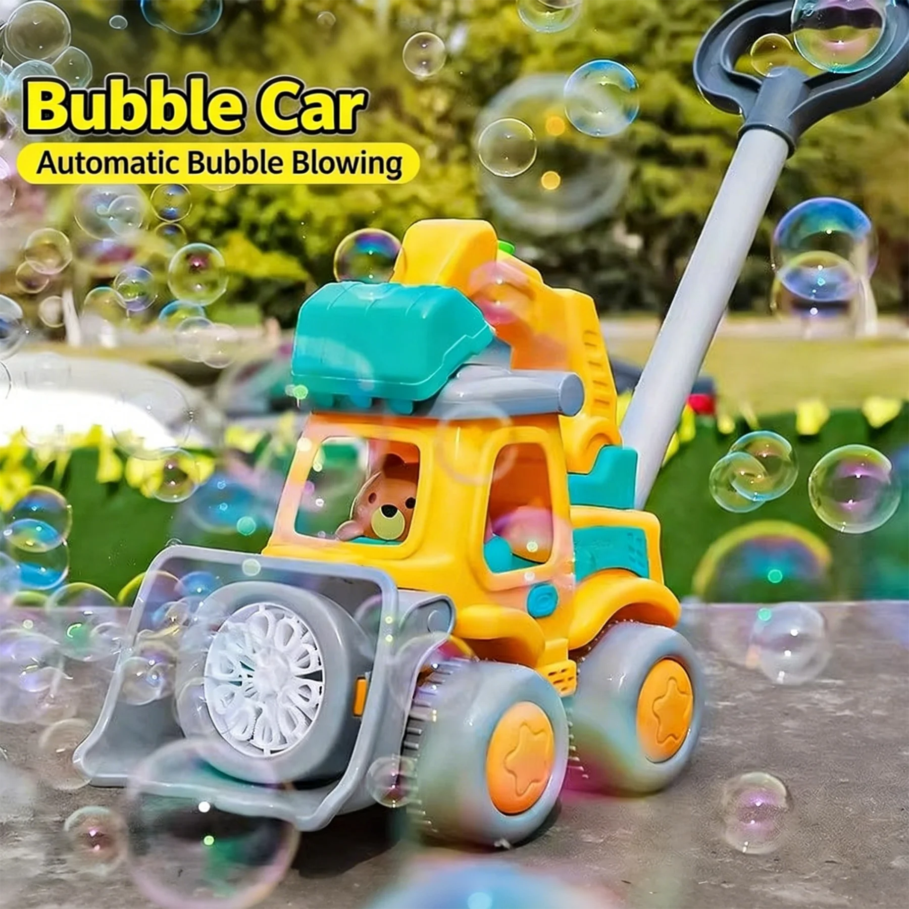 Soap Making Game - Electric Bubble Cart Trolley Automatic Soap