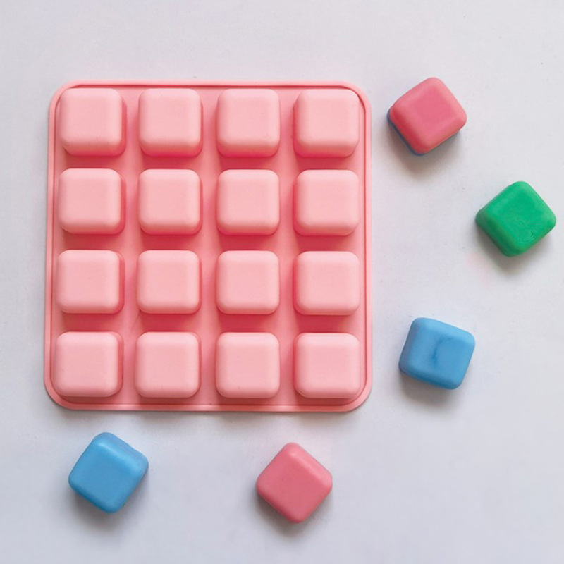 ●16 Cavity Square Cake Baking  - Soap Making Jelly recension och pris