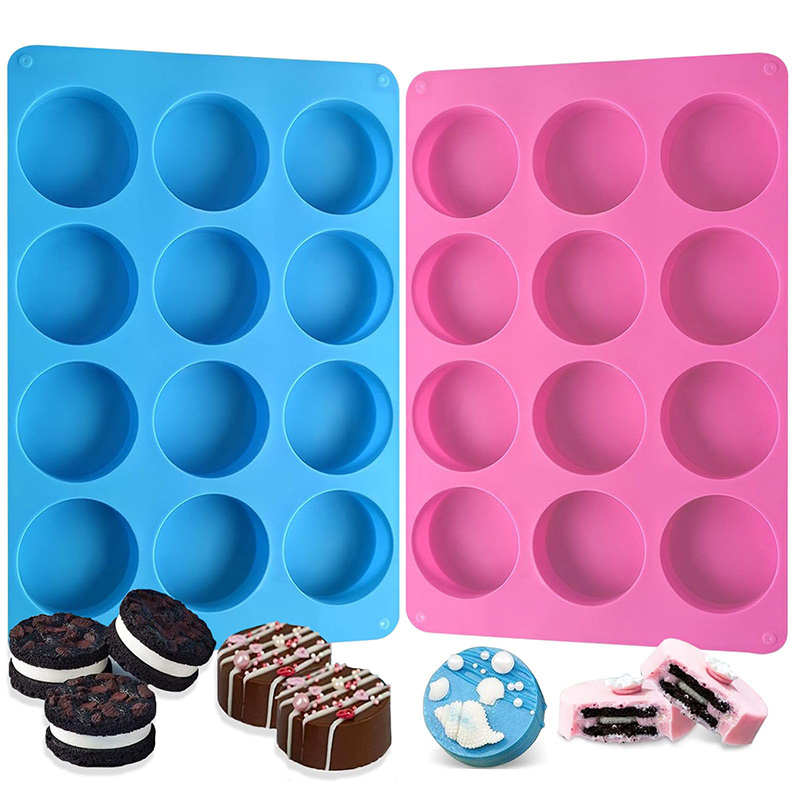 Round Silicone Molds 12-Cavity - Soap Making Oven recension och pris