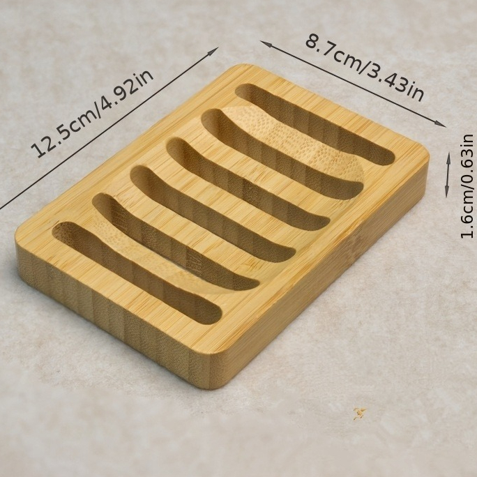 Bamboo Case Tray Wooden Preven - Soap Making Tutorial recension och pris