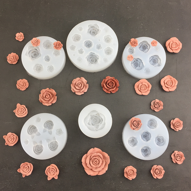 3D Rose Flower Shape Leaf Sili - Soap Making Oven recension och pris