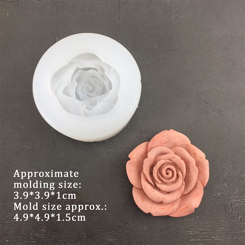 3D Rose Flower Shape Leaf Sili - Soap Making Oven recension och pris