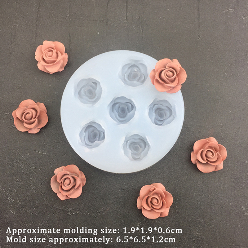 3D Rose Flower Shape Leaf Sili - Soap Making Oven recension och pris