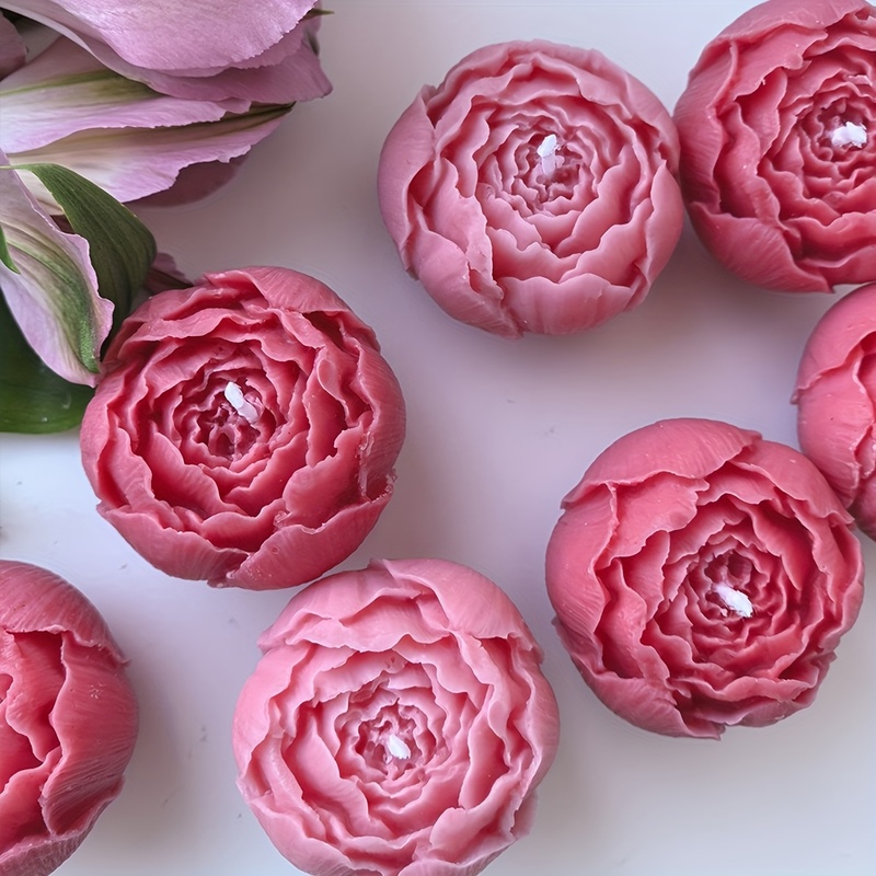 3Set of floral silicone candle - Soap Making Gel recension och pris