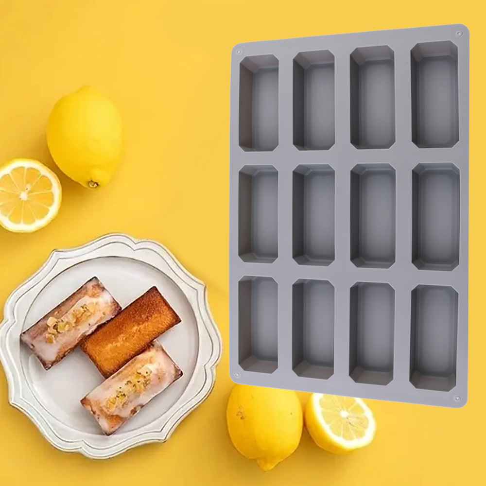 Silicone Rectangular Cake Mold - Soap Making Bar recension och pris