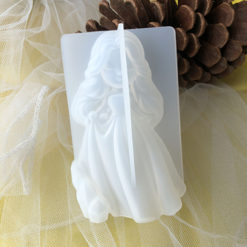 3D Cute Princess Silicone Cand - Soap Making Oven recension och pris