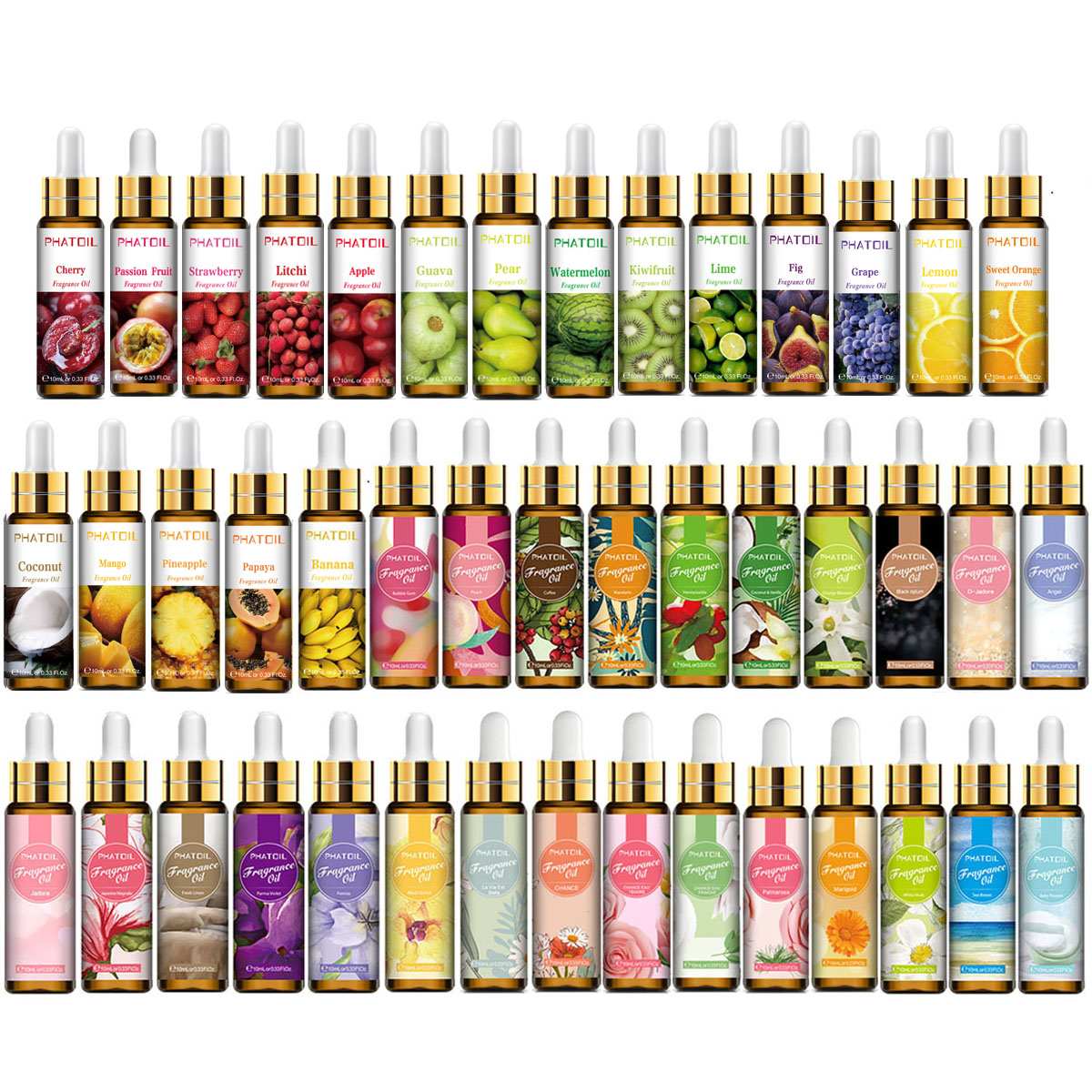 10ml Pure Fruit Flower Aroma F - Soap Making Ingredients Natural recension och pris