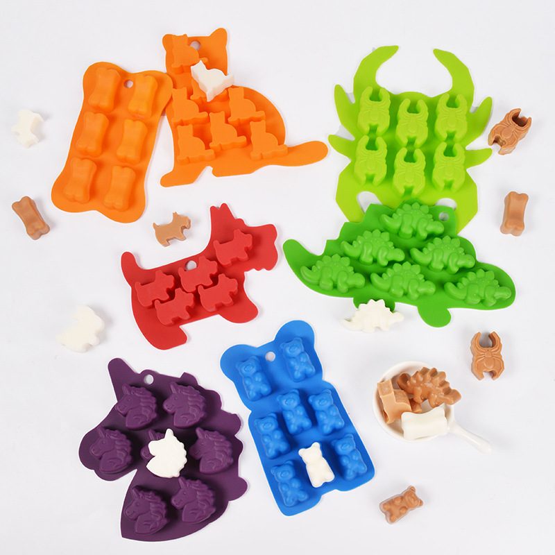 Animal Bear Cat Shape Silicone - Soap Making Jelly recension och pris