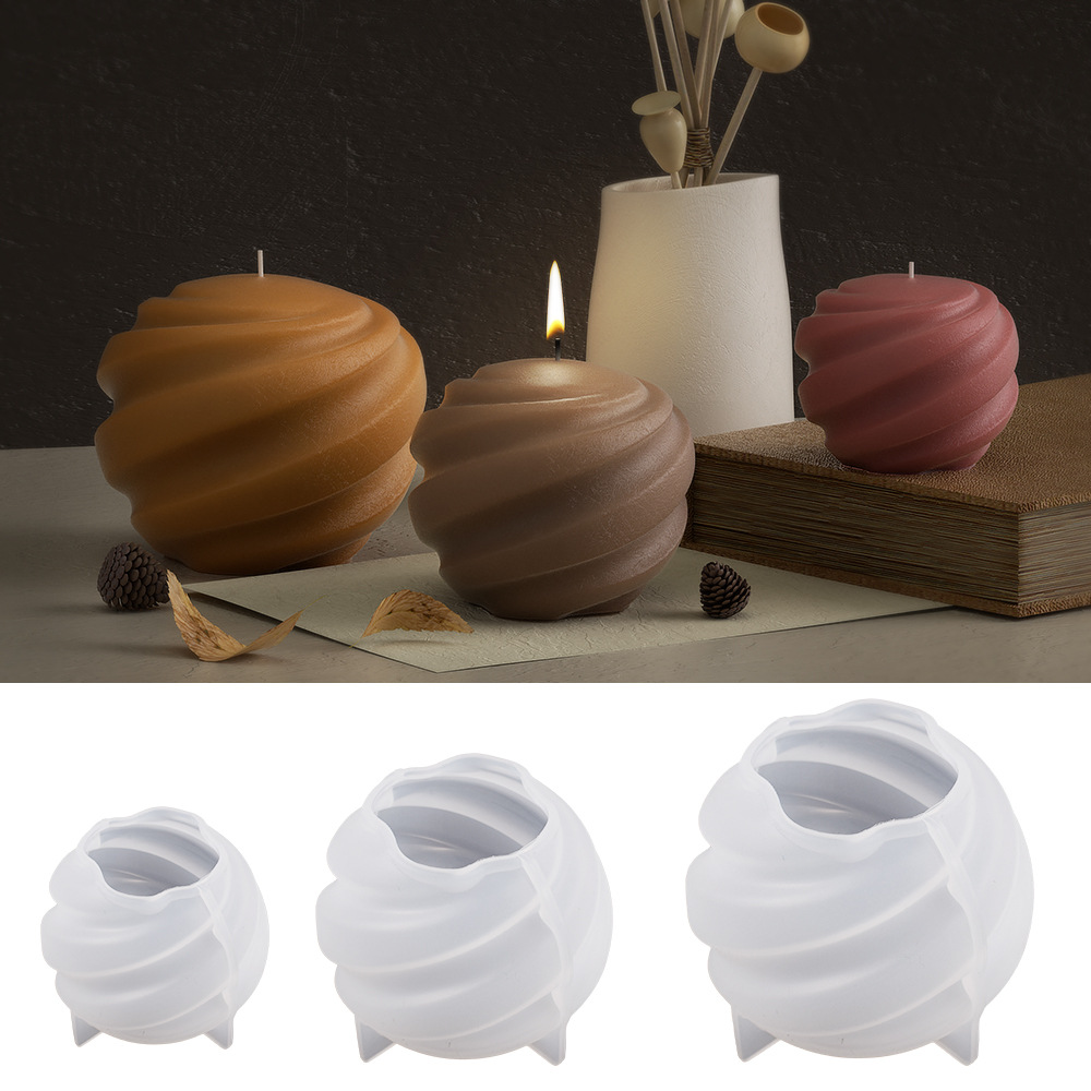 Rotating Planet Silicone Candl - Soap Making Gel recension och pris