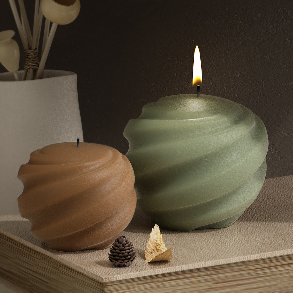 Rotating Planet Silicone Candl - Soap Making Gel recension och pris