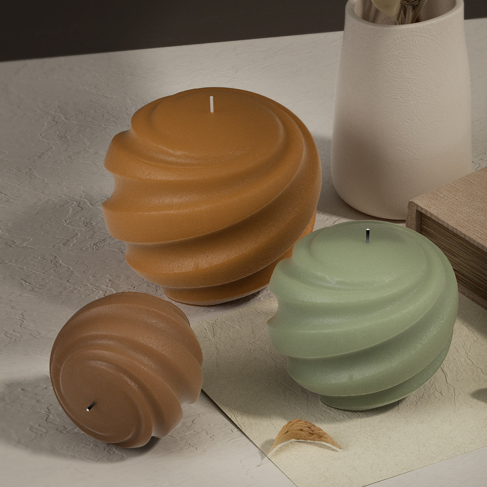 Rotating Planet Silicone Candl - Soap Making Gel recension och pris