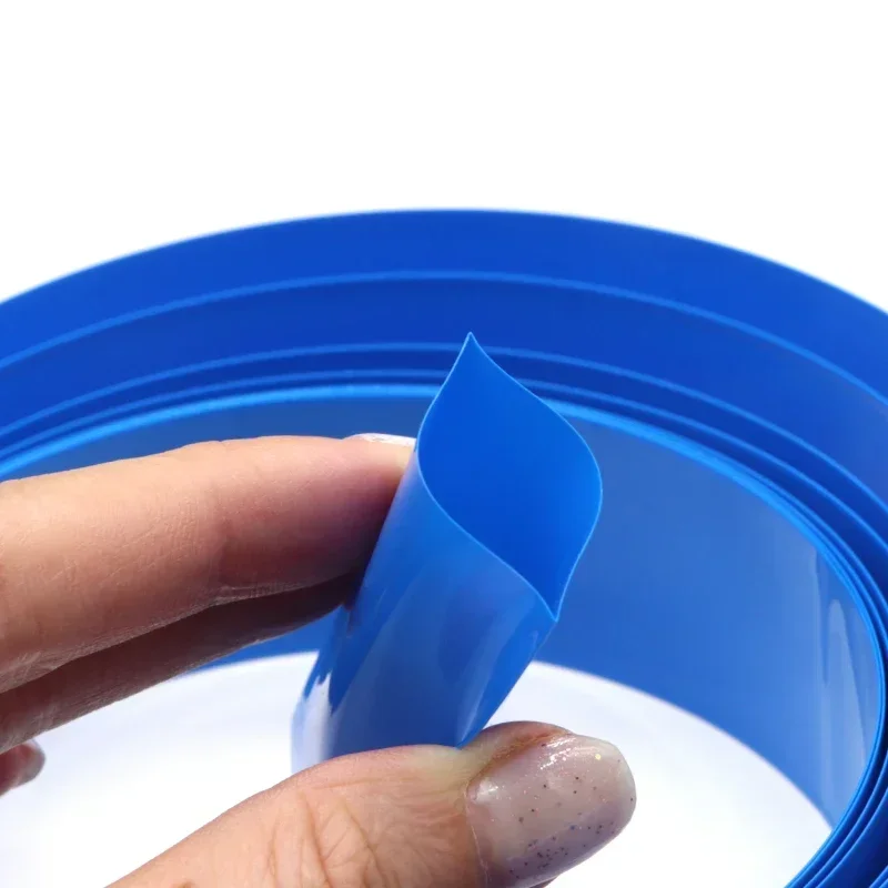 1/3/5/20M Blue PVC Heat Shrink - Shrink Wrap Pvc recension och pris