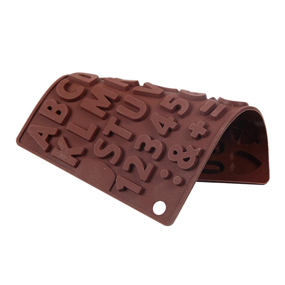 English Letter Silicone Chocol - Soap Making Jelly recension och pris