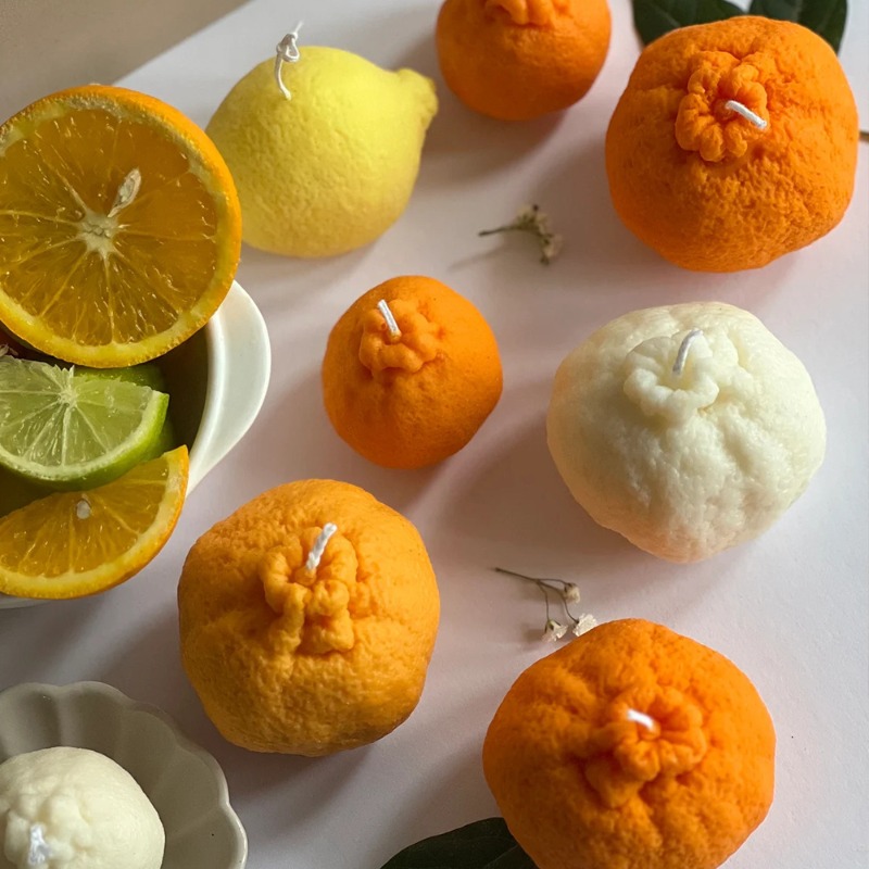 Orange Fruit Candle Mold DIY S - Soap Making Gel recension och pris