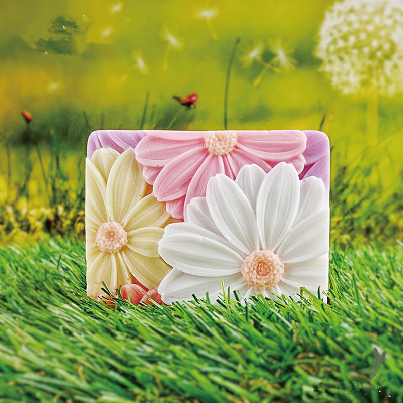 Newest!!!3d Elegant Sunflower  - Soap Making Instructions recension och pris