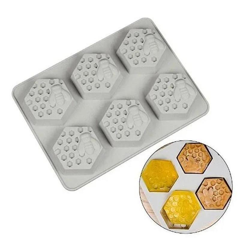 Bee Shape Silicone Mold DIY Ha - Soap Making Gel recension och pris