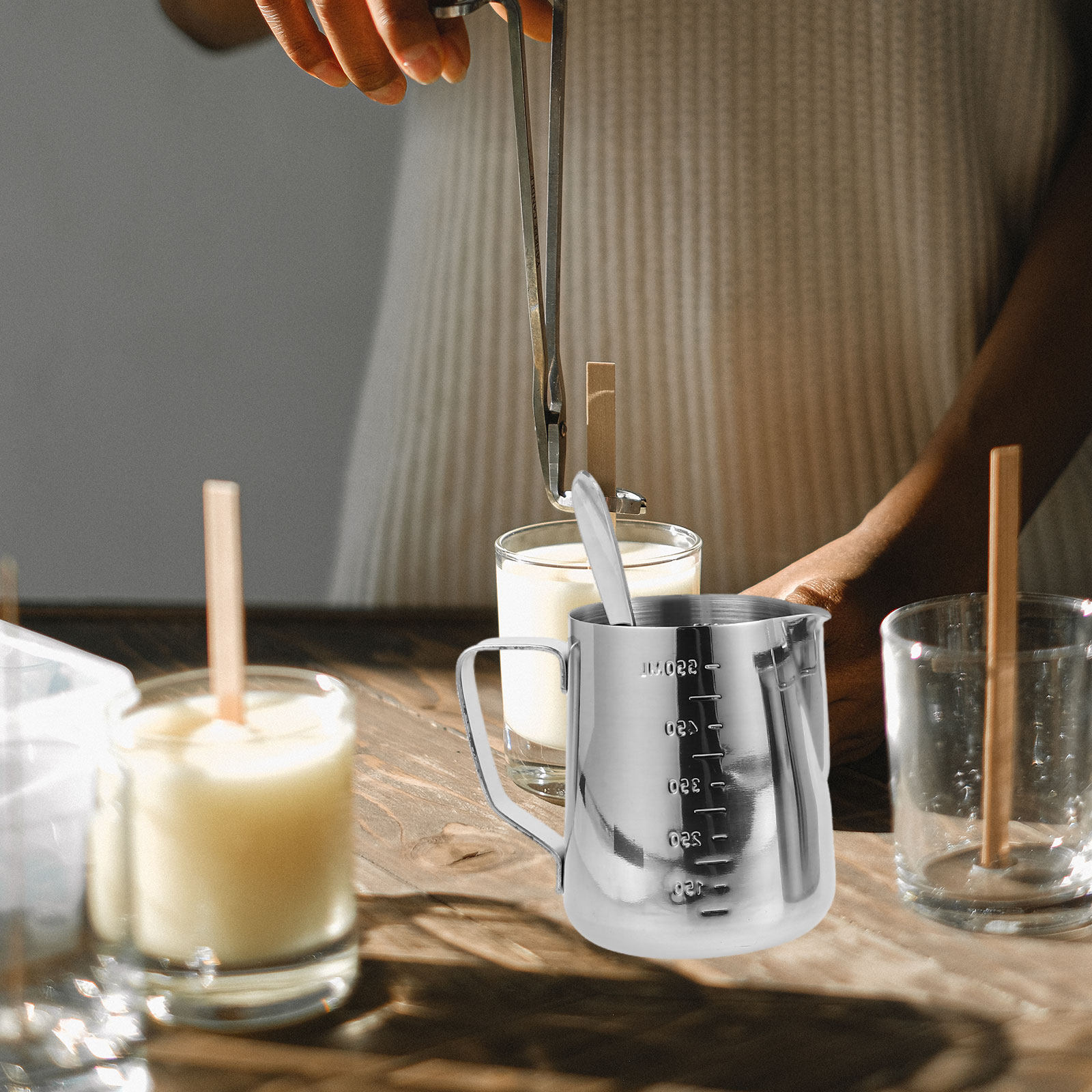 1Set Versatile Stainless Steel - Quick Soap Making recension och pris
