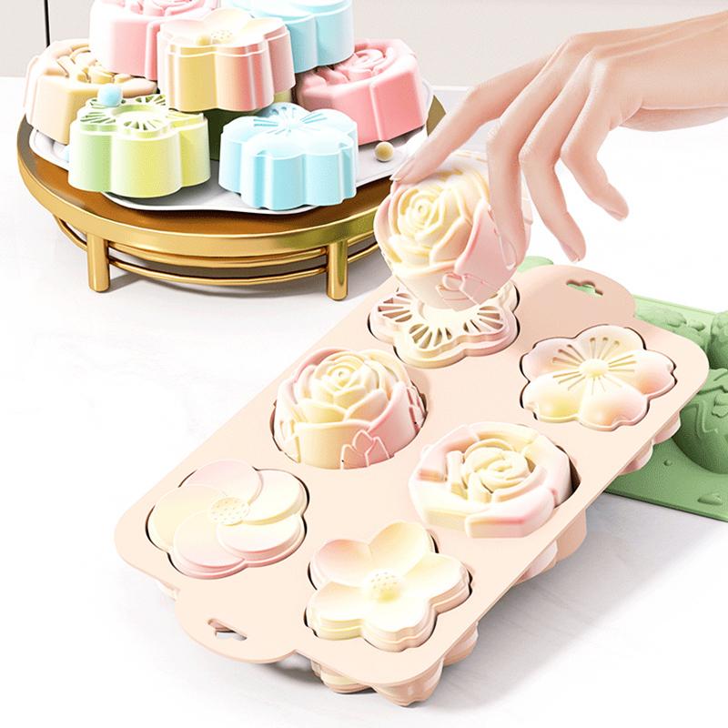SU Flower Silicone Mold, 6 Cav - Soap Making Jelly recension och pris