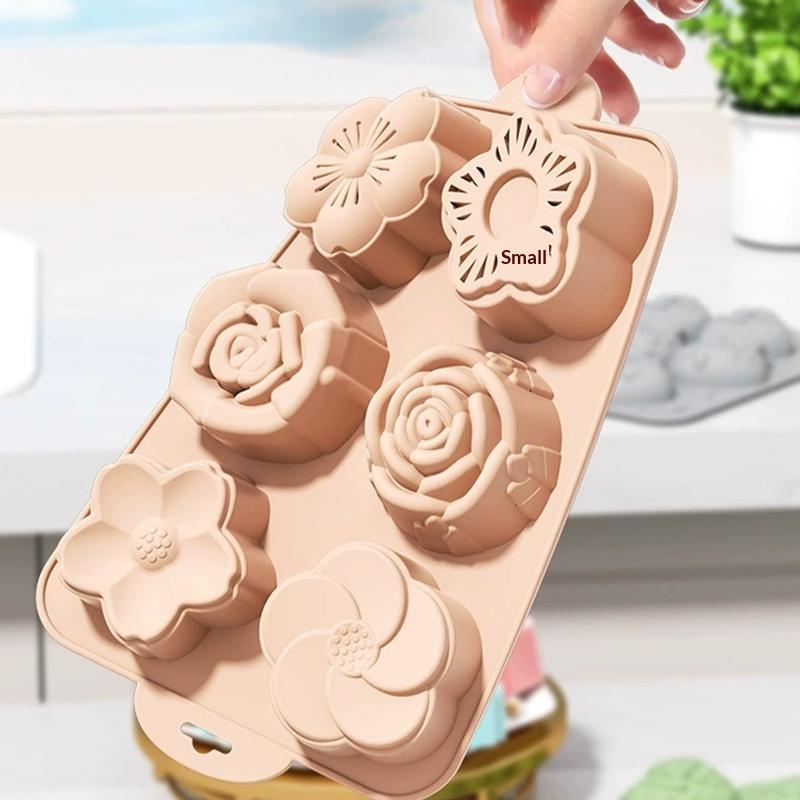 SU Flower Silicone Mold, 6 Cav - Soap Making Jelly recension och pris