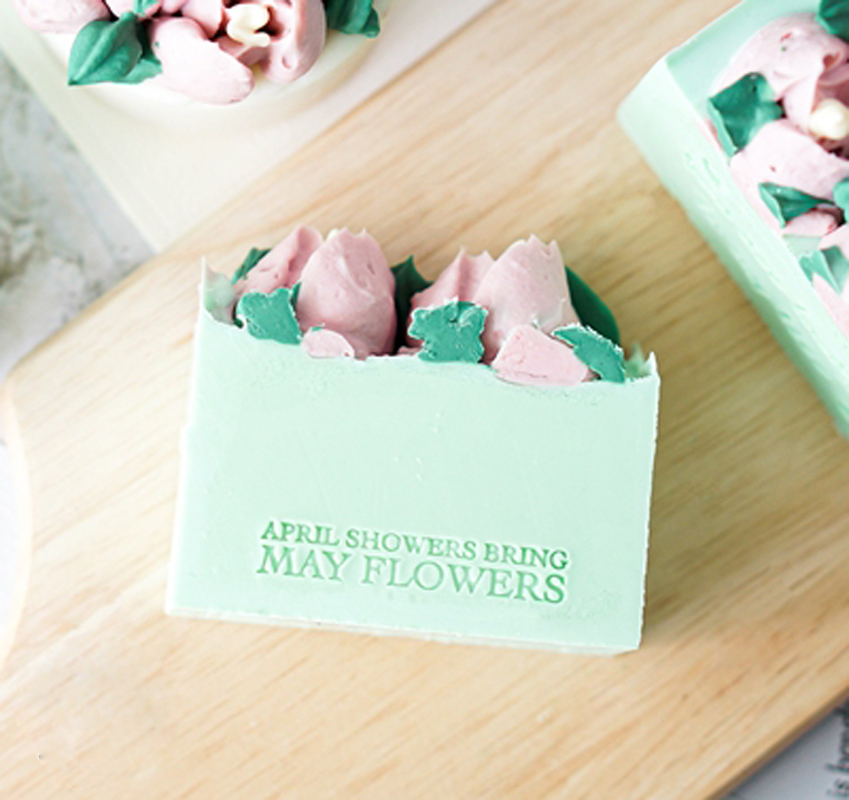 Hand made Soap Stamp Chapter A - Soap Making Kit Organic recension och pris