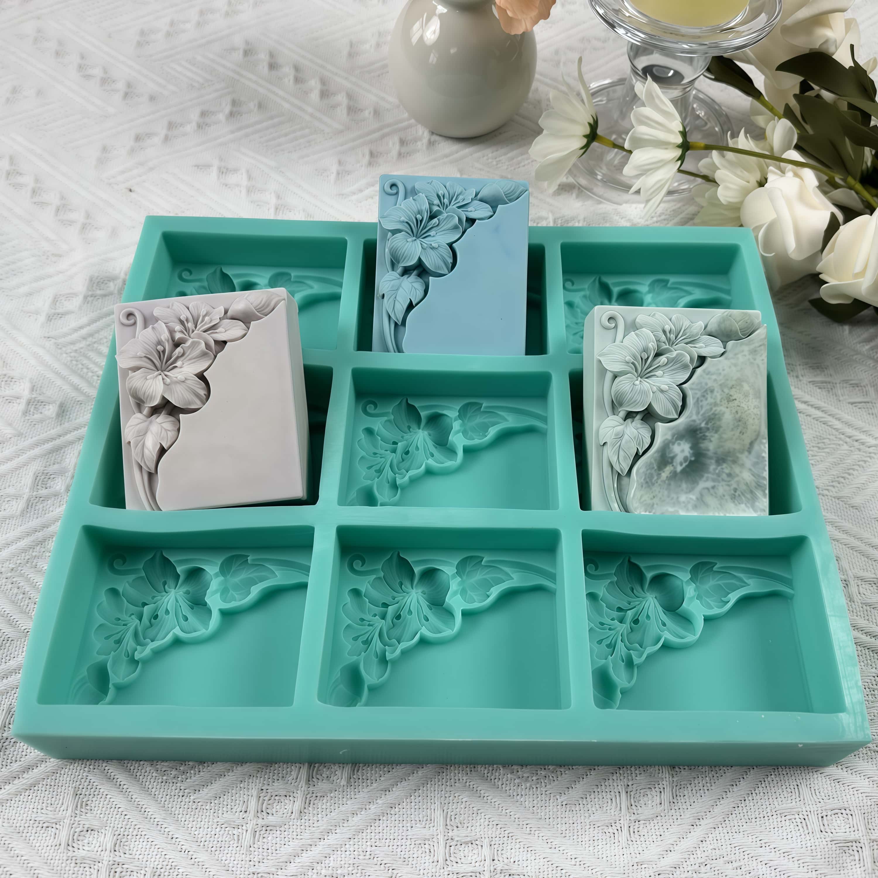 9 Cavities Tung Flower Soap Mo - Soap Making Instructions recension och pris