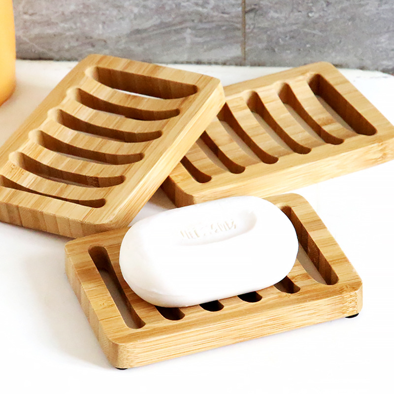 Bamboo Case Tray Wooden Preven - Soap Making Tutorial recension och pris