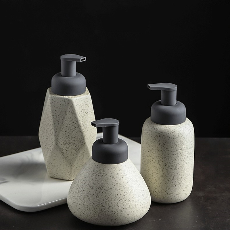 Bathroom Ceramic Mousse Dispen - Soap Making Gel recension och pris