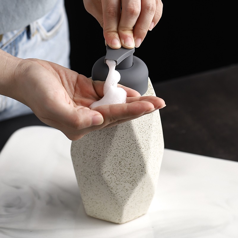 Bathroom Ceramic Mousse Dispen - Soap Making Gel recension och pris