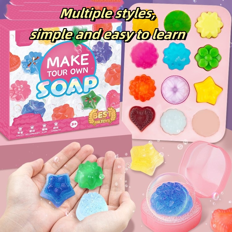 DIY Handmade Soap Crystal Soap - Soap Making Game recension och pris