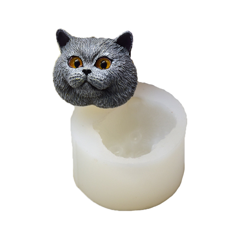 Silicone Mold Short-haired Cat - Soap Making Oven recension och pris