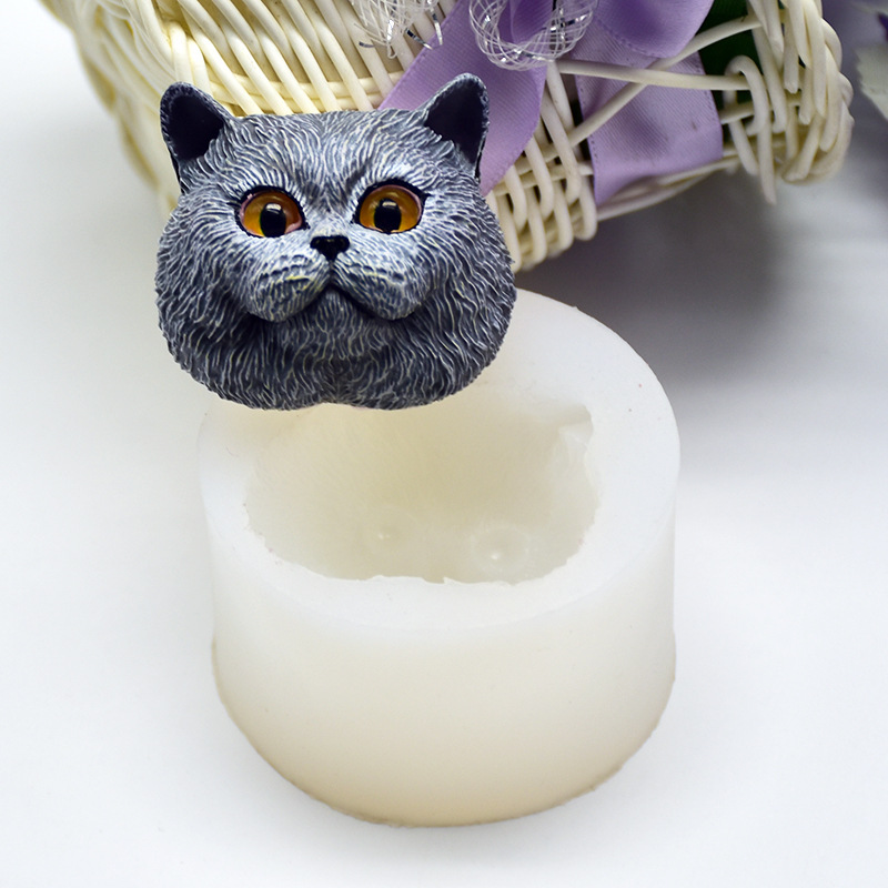 Silicone Mold Short-haired Cat - Soap Making Oven recension och pris