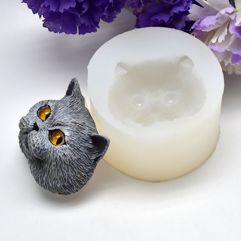 Silicone Mold Short-haired Cat - Soap Making Oven recension och pris