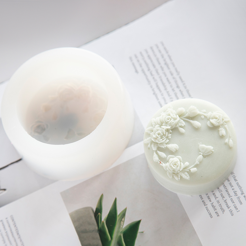 Round Shape Rose Flower Handma - Soap Making Instructions recension och pris