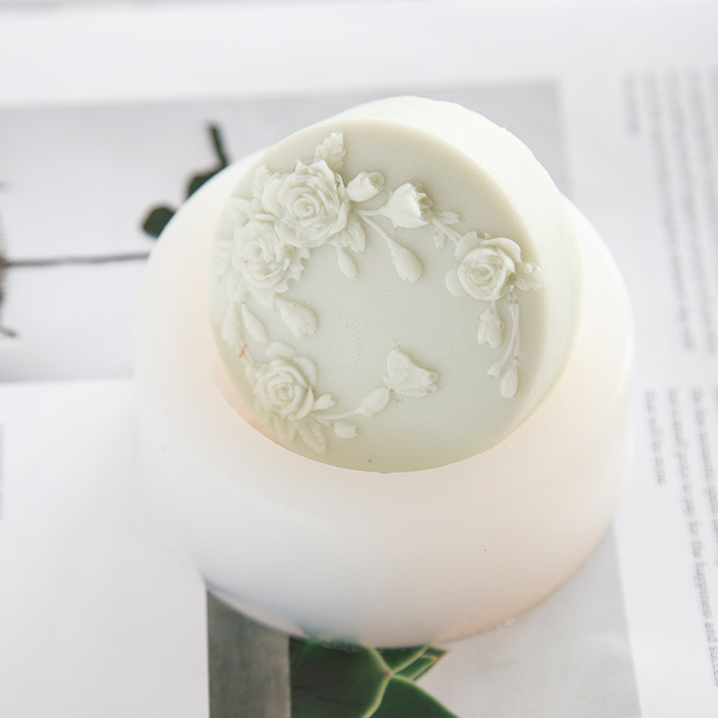 Round Shape Rose Flower Handma - Soap Making Instructions recension och pris