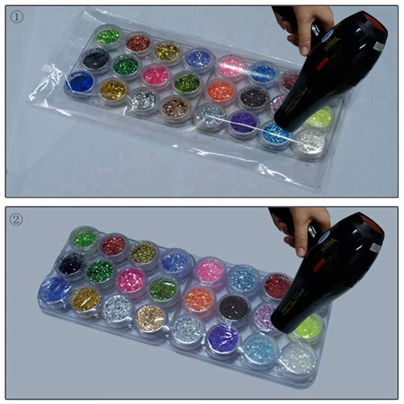A84E-100Pcs PVC Waterproof Hea - Shrink Wrap Pvc recension och pris