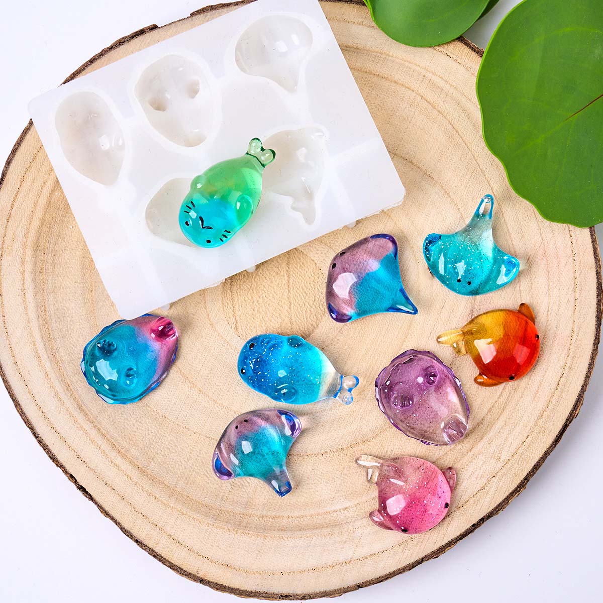 3D Healing Kawaii Manta Ray Wh - Soap Making Oven recension och pris