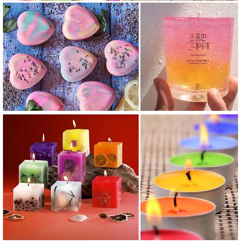 20 Colors 10ml Candle Wax Pigm - Soap Making Jelly recension och pris