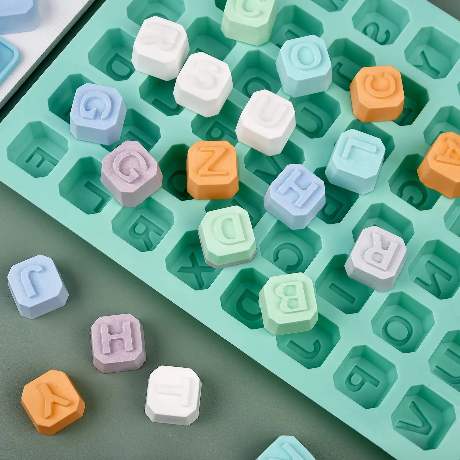48 Letter Enghish Alphabet let - Soap Making Oven recension och pris