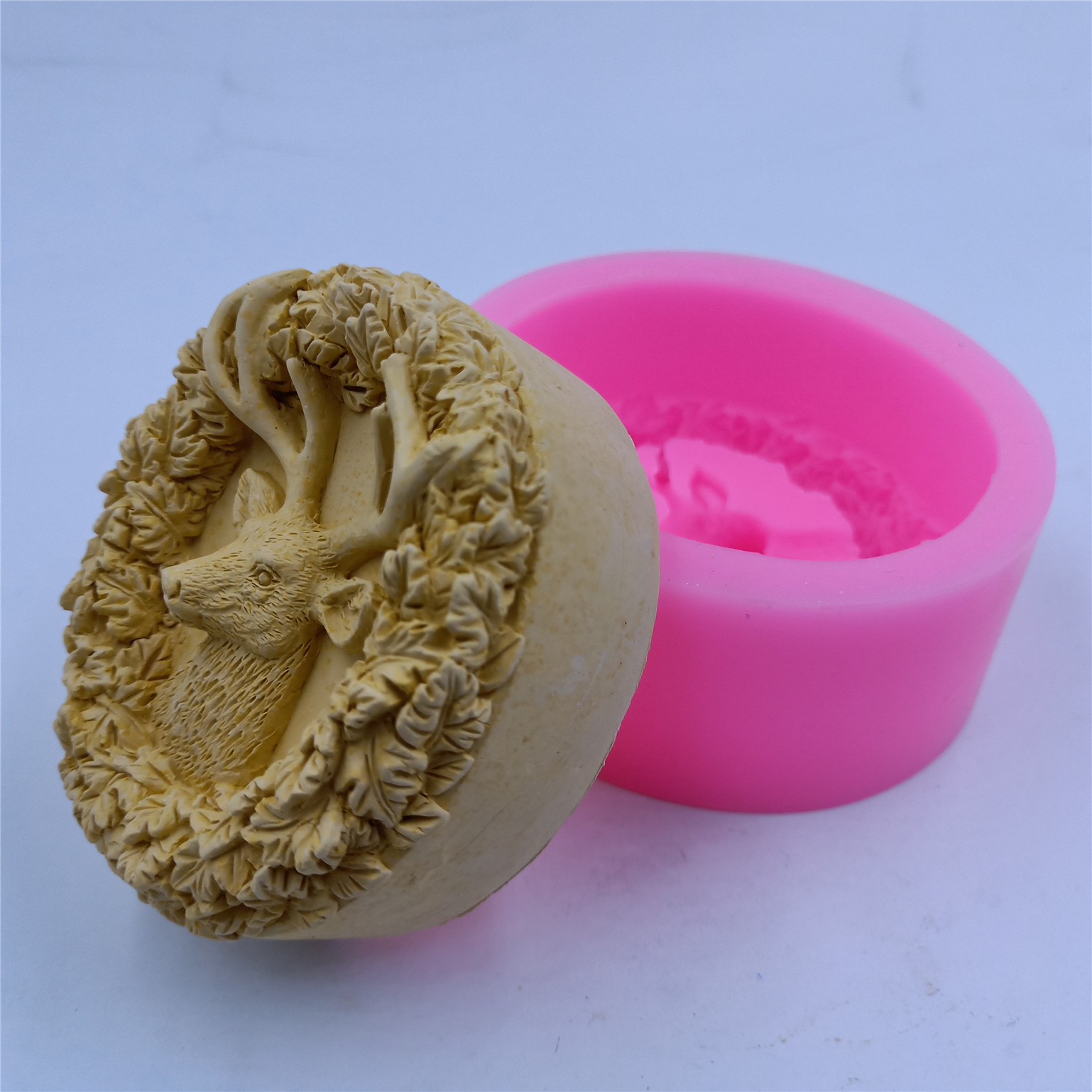 Deer Design Soap Silicone Mold - Soap Making Instructions recension och pris