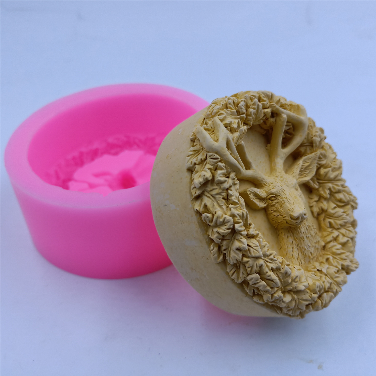 Deer Design Soap Silicone Mold - Soap Making Instructions recension och pris