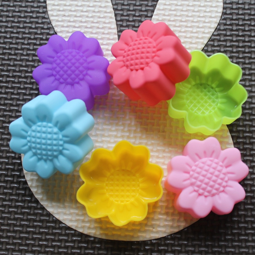 6 Pcs Set Non-Stick Flower Des - Soap Making Oven recension och pris