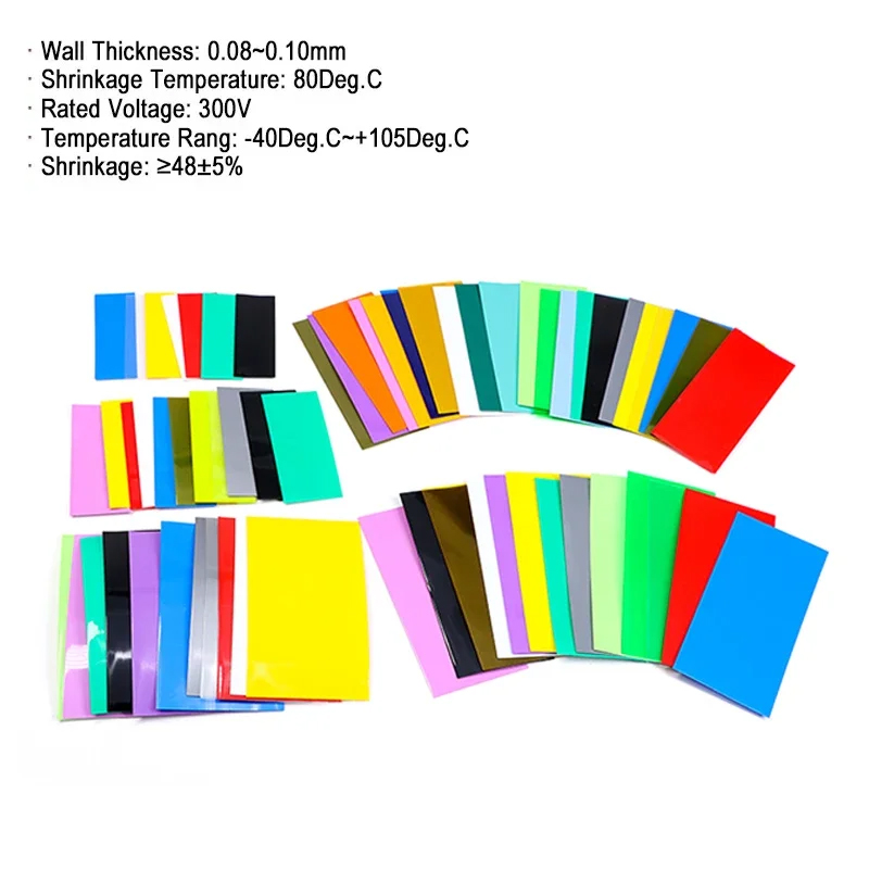 25~1000pcs PVC Heat Shrink Tub - Shrink Wrap Pvc recension och pris