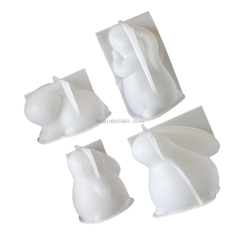 4Pcs Multipurpose Figurine Sil - Soap Making Gel recension och pris